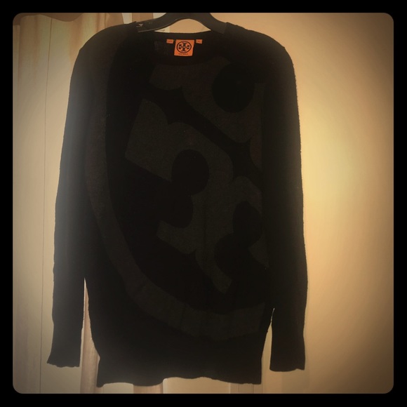 Tory Burch wool cashmere logo sweater - Picture 1 of 7